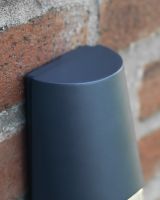 Hedsor contemporary light fitting Close up Upper casing