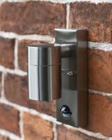 Contemporary Stainless Steel Outdoor Wall Light