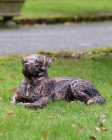 "Barney" the Labrador Cast Iron Garden Sculpture - Copper main image