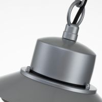 "Hopton" Hanging Chain Lantern Curved Roof Close Up