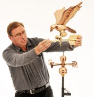 Weathervane - Polished Copper - Eagle