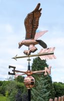 Weathervane - Polished Copper - Eagle