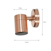Natural Copper Modern Down Light Measurements