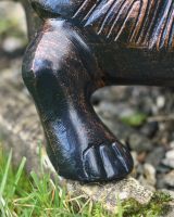 Copper and bronze aluminium tortoise garden sculpture foot Copper and bronze aluminium tortoise garden sculpture foot