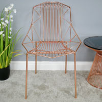 Art Deco Copper Armchair