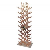 Contemporary Copper Finish Wine Rack Contemporary Copper Finish Wine Rack