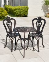 Antique Copper Garden Bistro Set  Antique Copper Garden Bistro Set