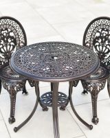 Copper Garden Bistro Set Copper Garden Bistro Set