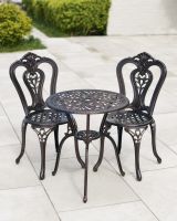 Two Seater Copper Bistro Set  Two Seater Copper Bistro Set