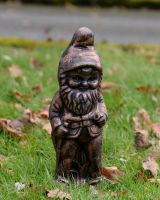 ‘Podge’ the Small Garden Gnome in Cast Aluminium - Copper main image