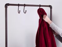“Darnall Place” Iron Industrial Clothes Rail “Darnall Place” Iron Industrial Clothes Rail
