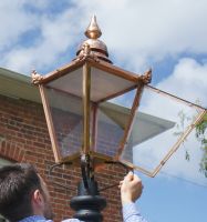 Copper Victorian Lantern - Large Copper Victorian Lantern - Large