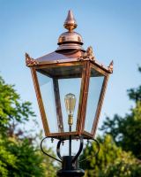 Copper Victorian Lantern 87cm Digital Illustration Copper Victorian Lantern 87cm Digital Illustration