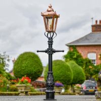 Copper Victorian Miniature Lamp Post - 1.5m