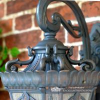 Close-up of the Ornate Lid of the Lantern Close-up of the Ornate Lid of the Lantern