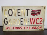 Modern Covent Garden Wall Sign 
