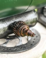 Close up of Crazy Robot Details