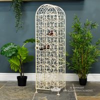 Cream Moldova Wine Storage Rack & Wine Cellar Cage in Situ Holding Wine