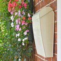 Cream Contemporary Post Box