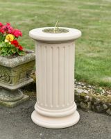 Cream Fluted Column