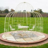 "Alice"s Folly" Gazebo Finished in cream