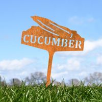 "Cucumber" Vegetable Label in Situ