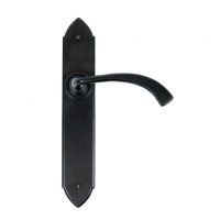 "Verona" Curved Black Medieval Lever Handle "Verona" Curved Black Medieval Lever Handle