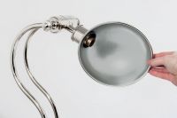 “Halmrook Croft” Contemporary Curved Desk Lamp 