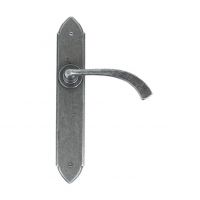 "Verona" Curved Pewter Medieval Lever Handle "Verona" Curved Pewter Medieval Lever Handle