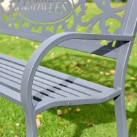 Curved Arms on the Side of the Bespoke Bench