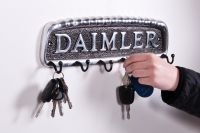 Daimler car key and hook rack