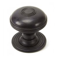Dark Bronze Ridged Pattern Centre Door Knob Dark Bronze Ridged Pattern Centre Door Knob