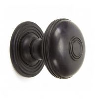Dark Bronze Ridged Pattern Centre Door Knob Dark Bronze Ridged Pattern Centre Door Knob