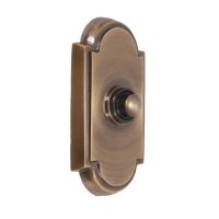 Traditional antique bronze Door button