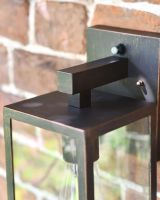 Davenport Copper Wall Light Bracket Close Up