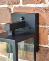 Close-up of the daylight sensor on the top of the Wall Light