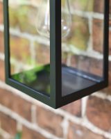 Clear Glass Inside the Davenport Garden Wall Light 