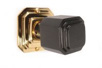 Square Wooden Door Knobs