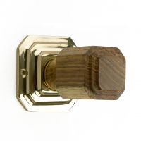 Square Wooden Door Knobs