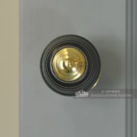 Door Knobs In Fine Hand Turned Ebony Wood Pevonsey  Door Knobs In Fine Hand Turned Ebony Wood Pevonsey