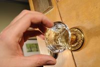 Crystal door knob