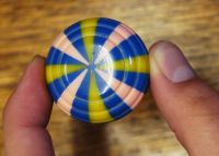 Pink, Yellow & Blue Cabninet Knob