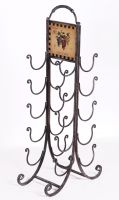 De loudecette wrought iron wine holder