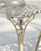 Close Up of Lattice Design on Chair 