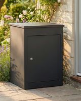 Deluxe Black "Bexley" Parcel Box digital illustration new