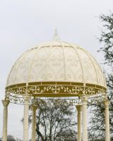 "Demeter"s Dwelling" Cream Gazebo Roof