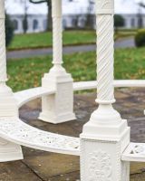 "Demeter"s Dwelling" Cream Gazebo Embossing