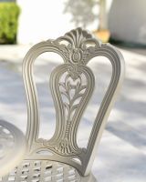 Decorative Backrest on Garden Chair 