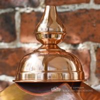 Detailed image of copper finial Detailed image of copper finial