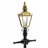 Harrogate Polished Brass Lamp Post Range 2.25m